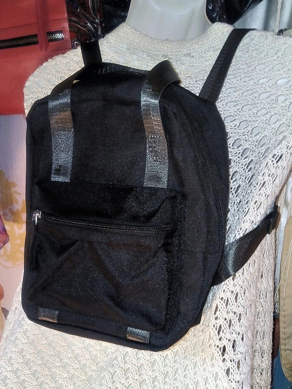 Mini Black Backpack Like New